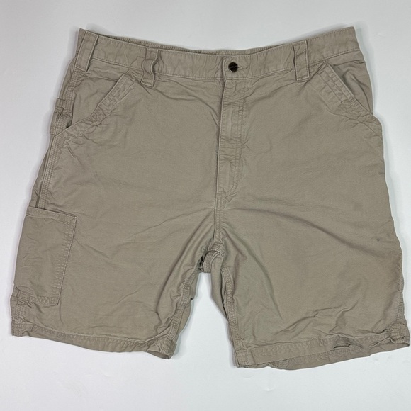 Carhartt Other - Carhartt B147 Tan Original Fit Shorts Size 40